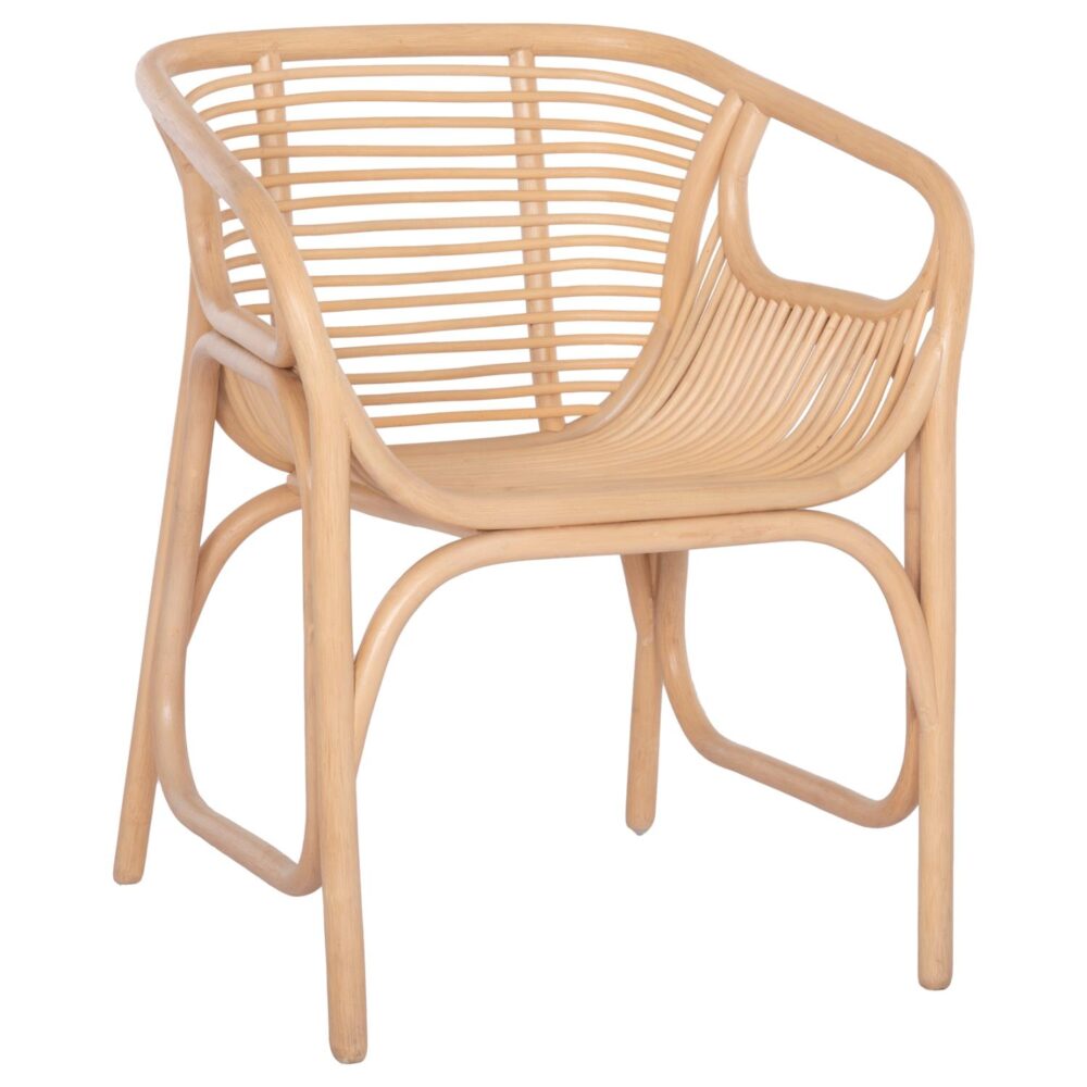 ΠΟΛΥΘΡΟΝΑ MEL ΕΣΩΤΕΡΚΩΝ ΧΩΡΩΝ  ΦΥΣΙΚΟ RATTAN 62x57,5x79,5Υεκ.