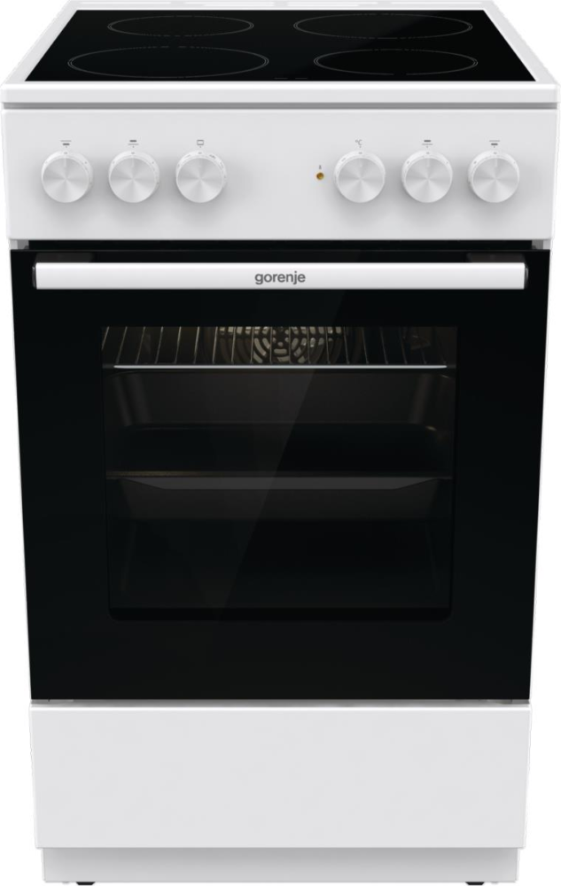 Ηλεκτρική Κεραμική κουζίνα Gorenje 50 εκ. Λευκή GEC5A61WG